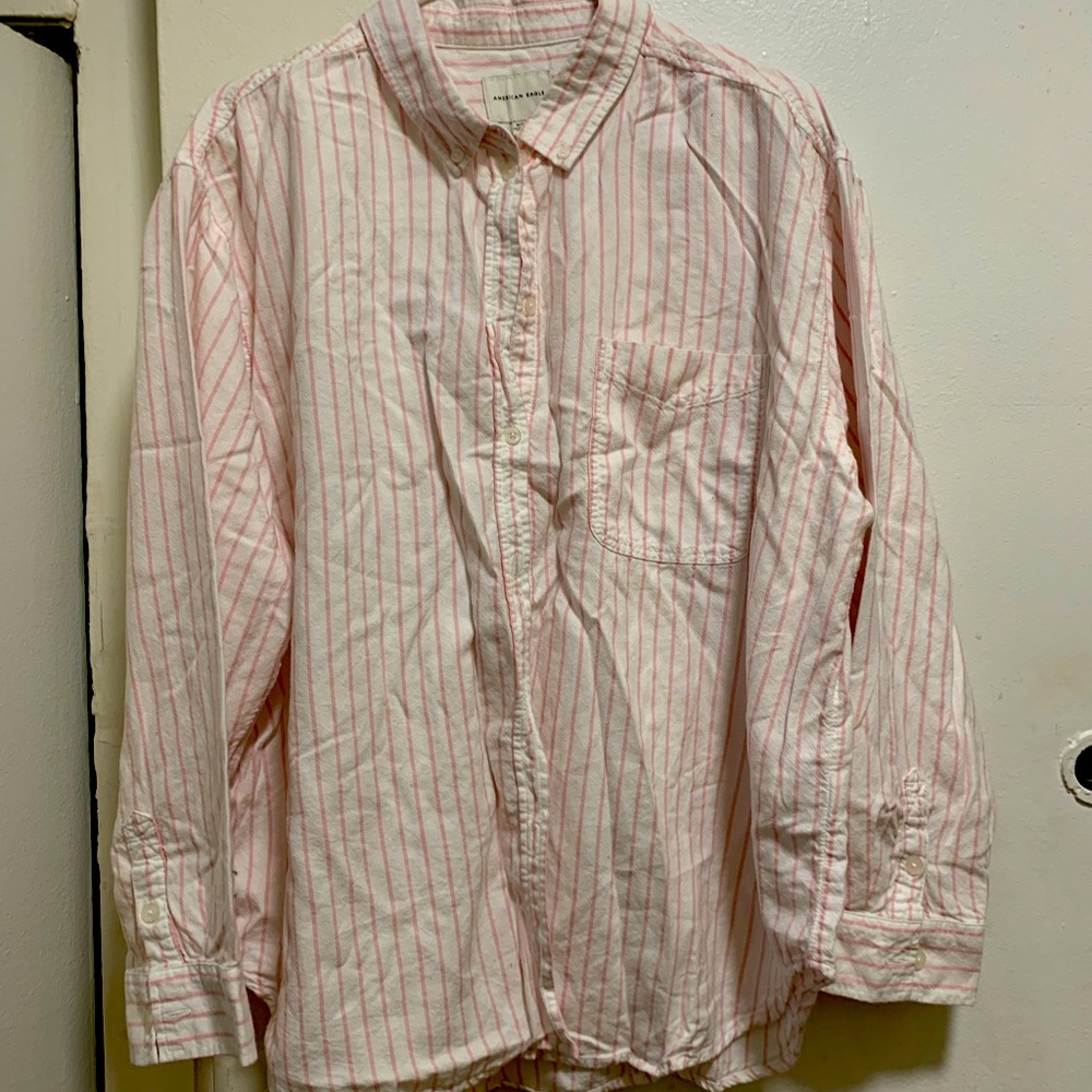 American Eagle Outfitters Super Soft Button Down XL